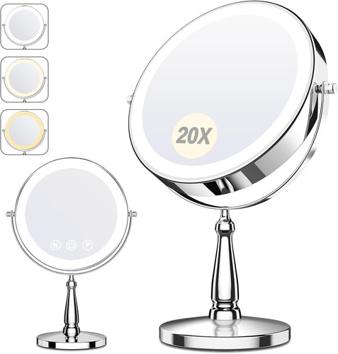 Makeup mirror with lights - makeup,